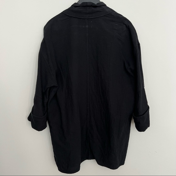 ARITZIA Wilfred Black Lenglen Kimono Jacket - Picture 6 of 6